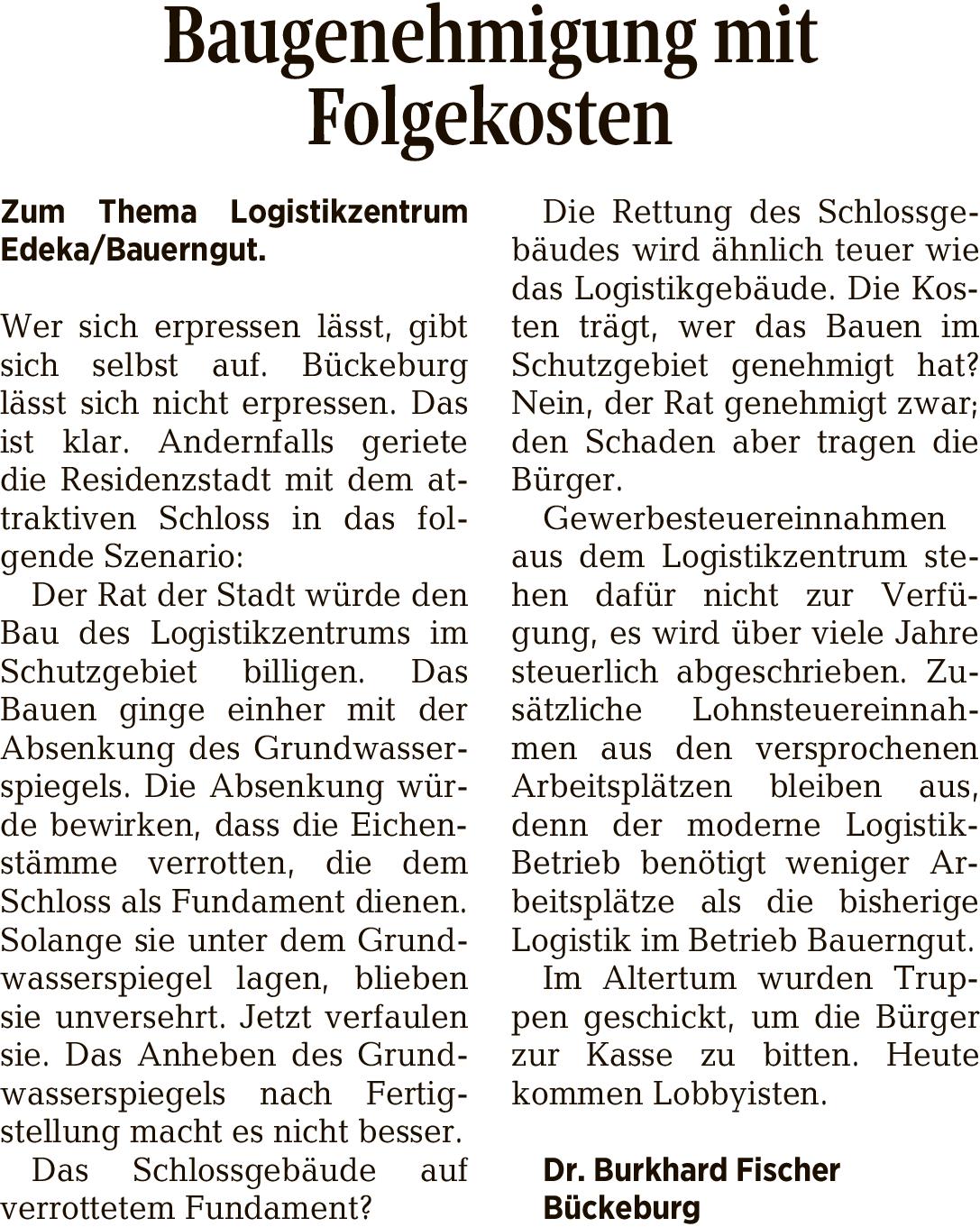 Tageszeitung 2016 150158   Schaumburger Nachrichten 03072021 bri fischer 1806 001